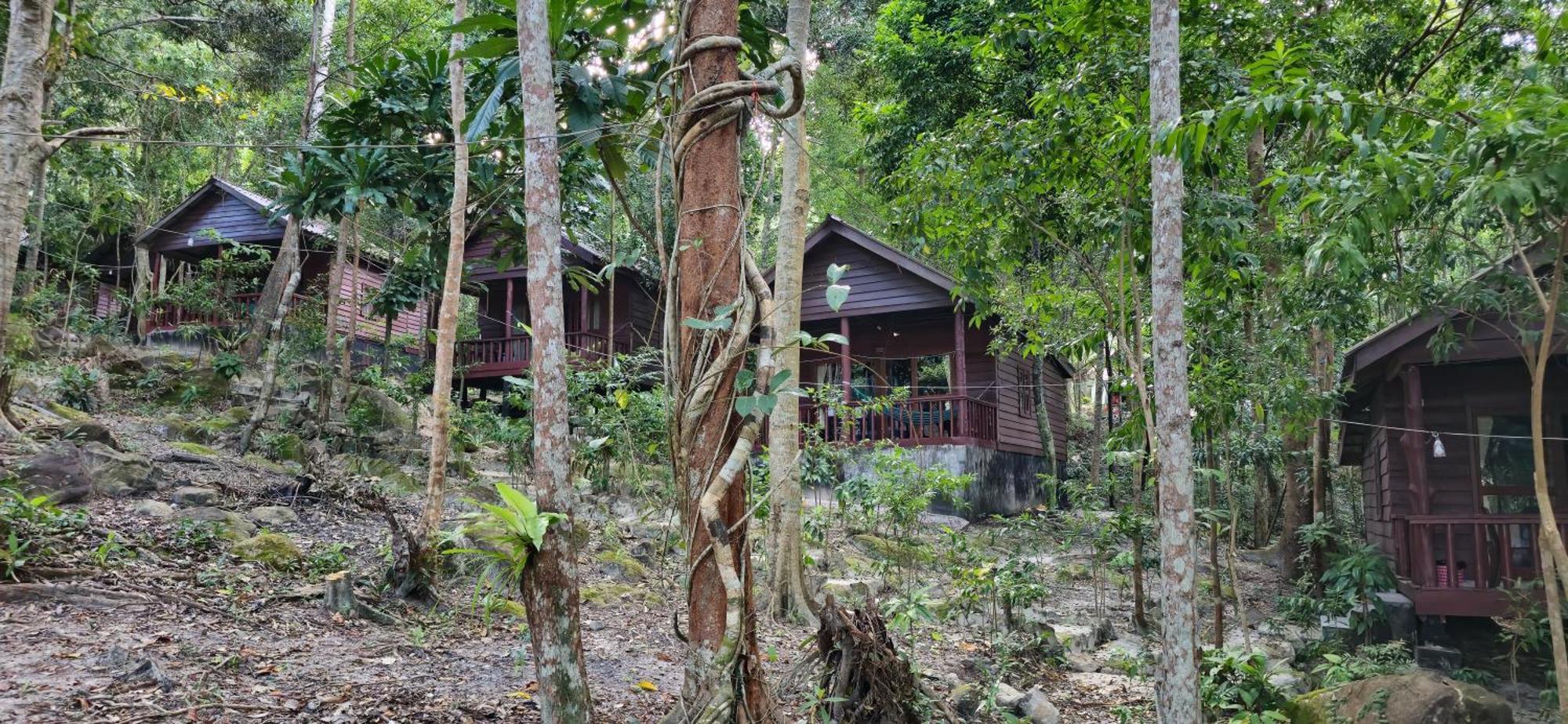 Sambath Sakseth Bungalow Kaoh Touch Exterior foto