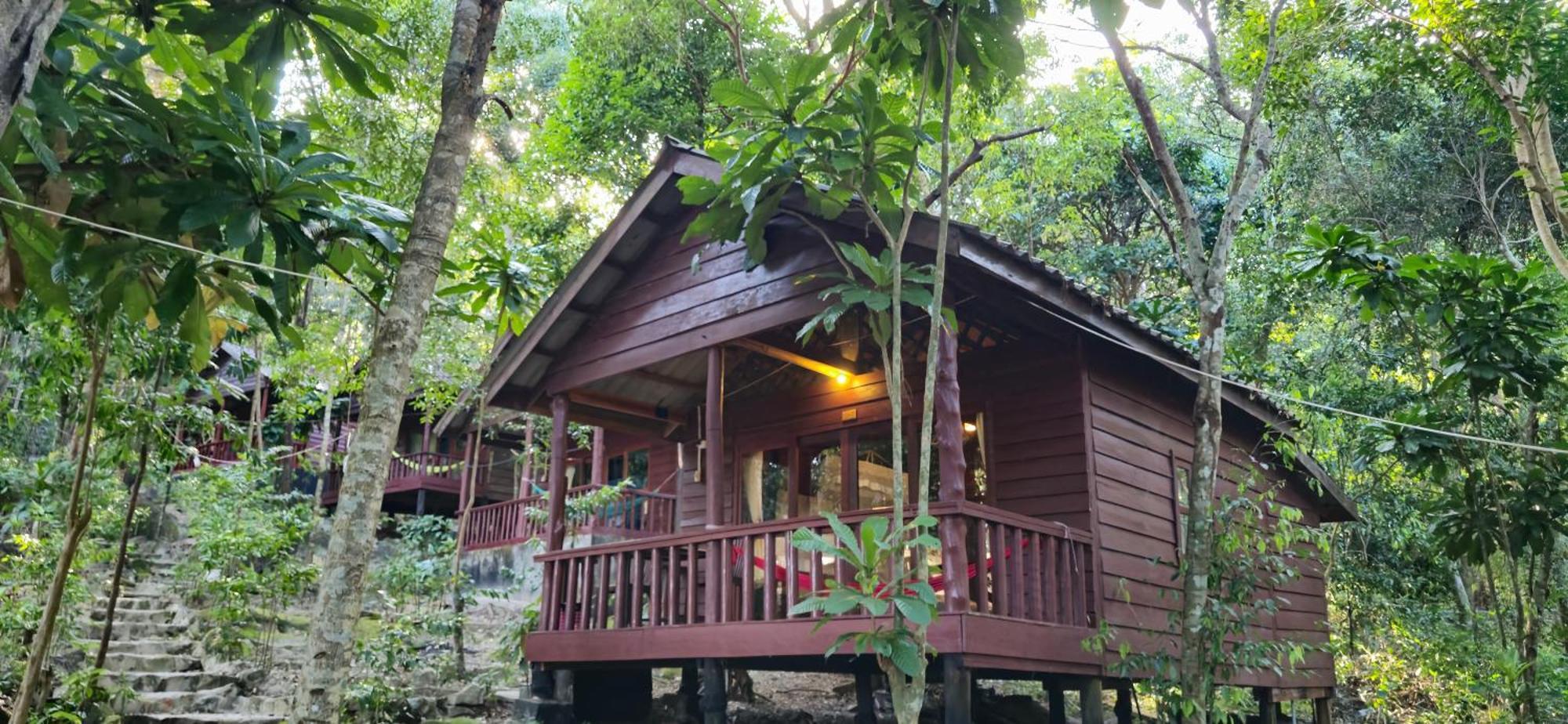 Sambath Sakseth Bungalow Kaoh Touch Exterior foto
