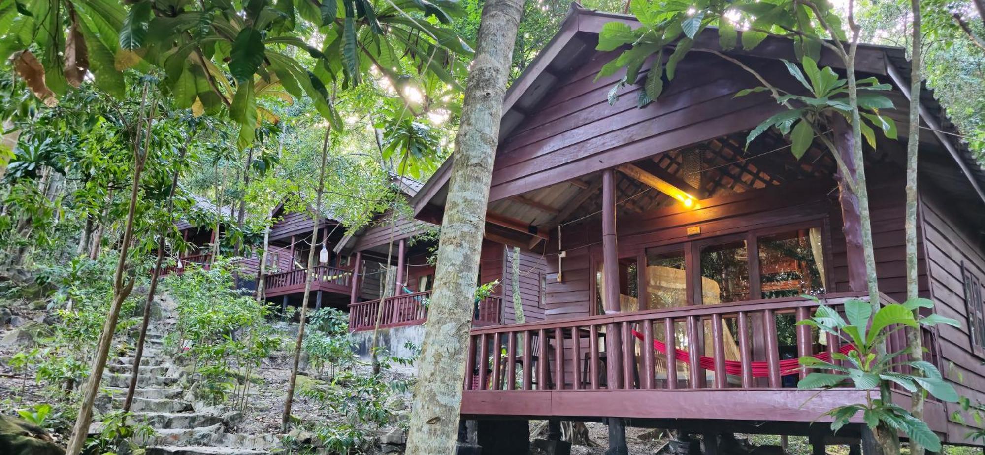 Sambath Sakseth Bungalow Kaoh Touch Exterior foto
